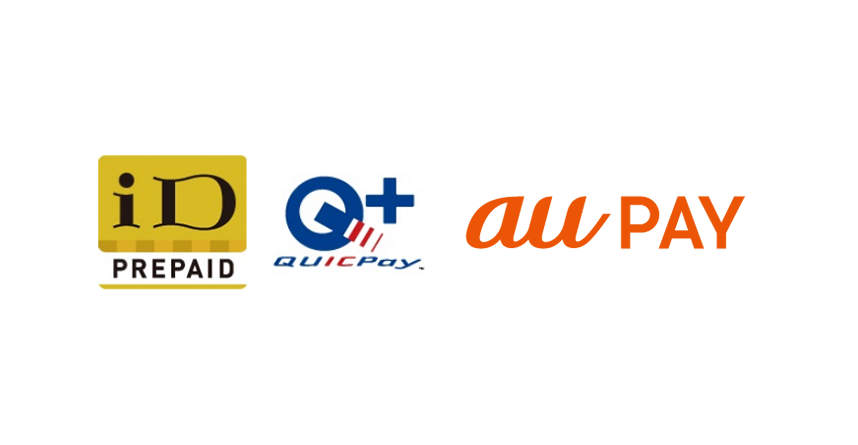 iD QUICPay auPAY walletQR