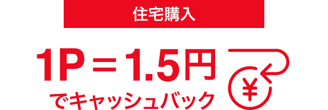 トヨタホームのご購入 ポイント還元率