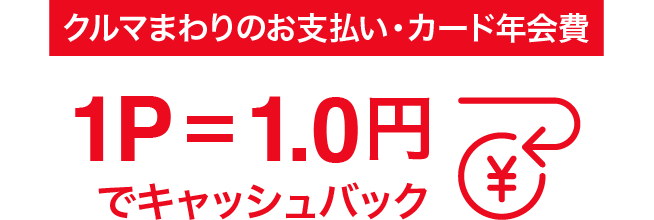 クルマまわりのご利用・カード年会費